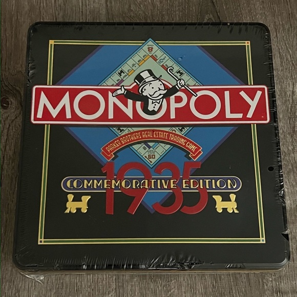 Monopoly Commemorative 1935 Edition Board Game new w scratch of the back - Picture 1 of 3